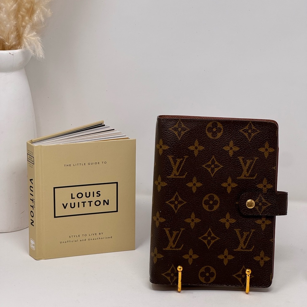 💯Authentic LOUIS VUITTON Monogram MM Agenda